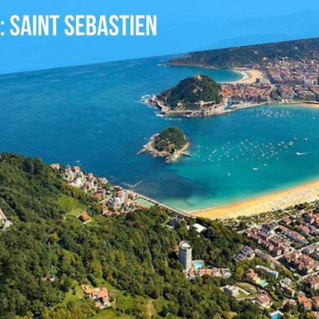 Appartamento Caporizon-Baillenia-T1 Vue Montagne - Piscine St Jean De Luz Saint-Jean-de-Luz Esterno foto